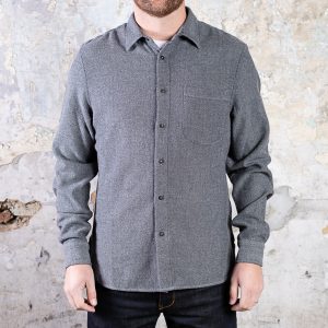 KATO The Ripper Shirt :: Birdseye Flannel – Grey (replacement)